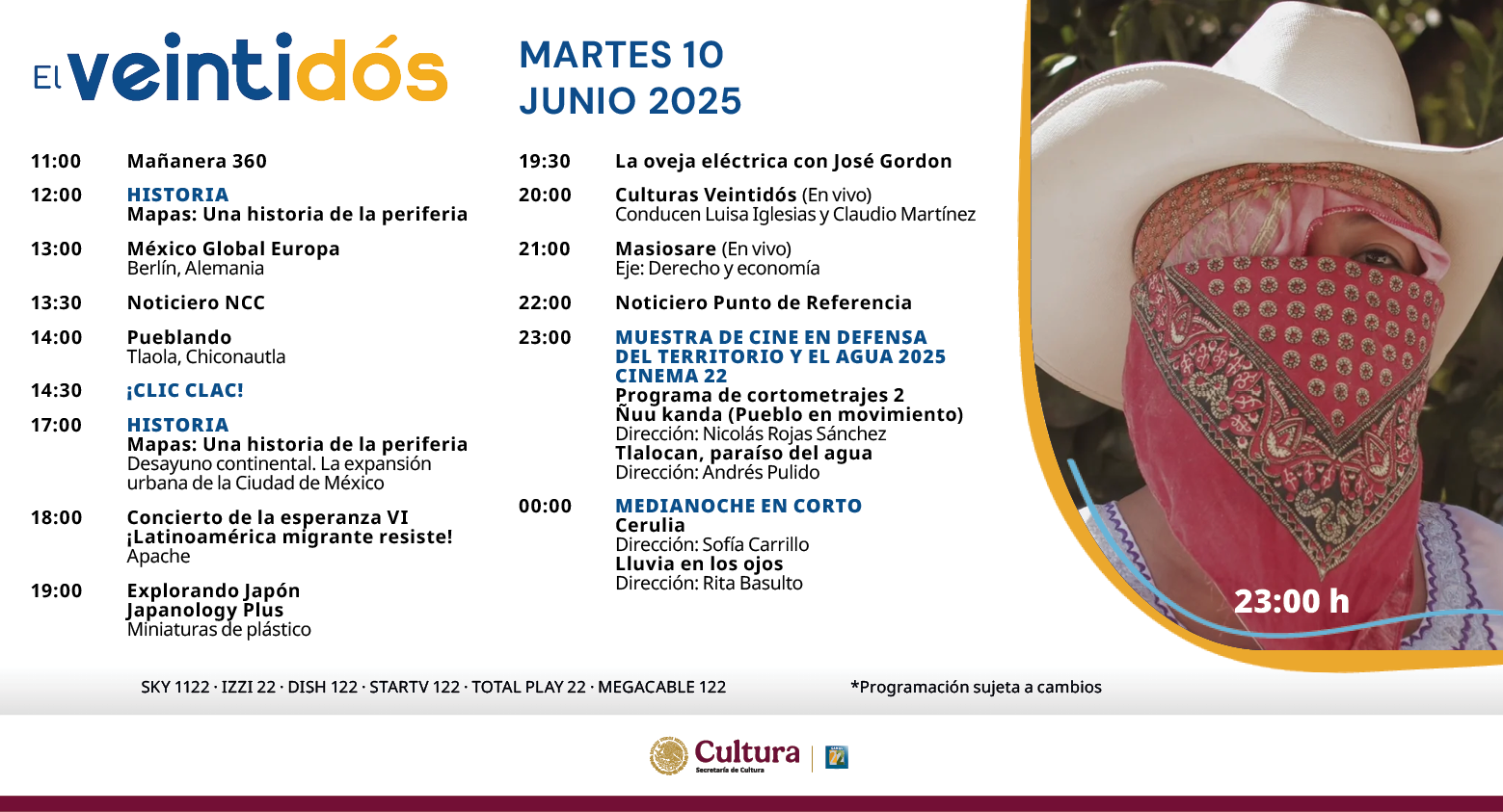 Programación Martes