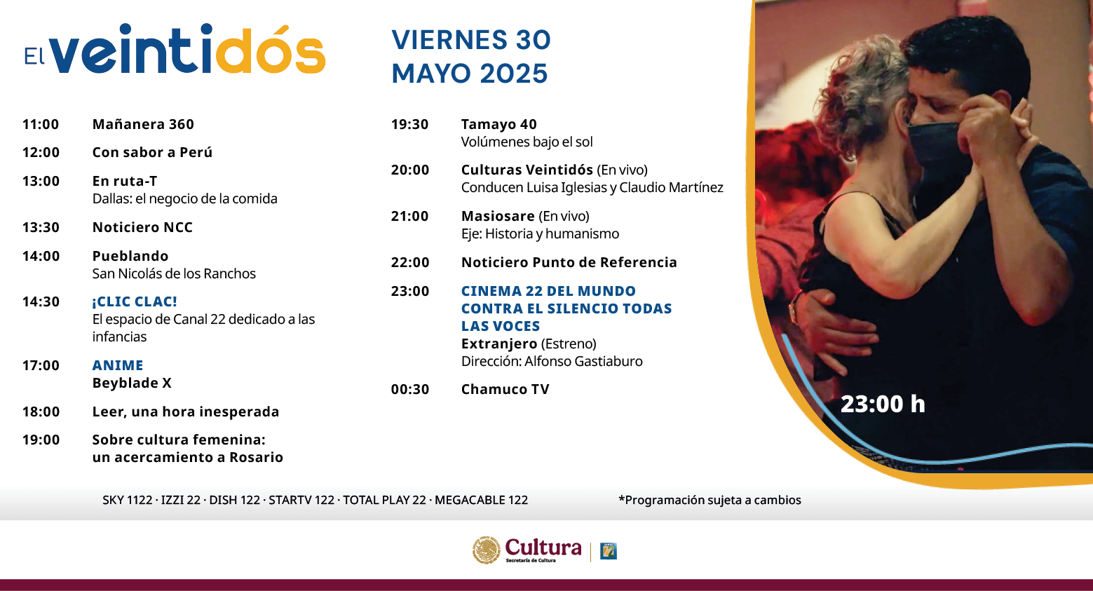 Programación Viernes