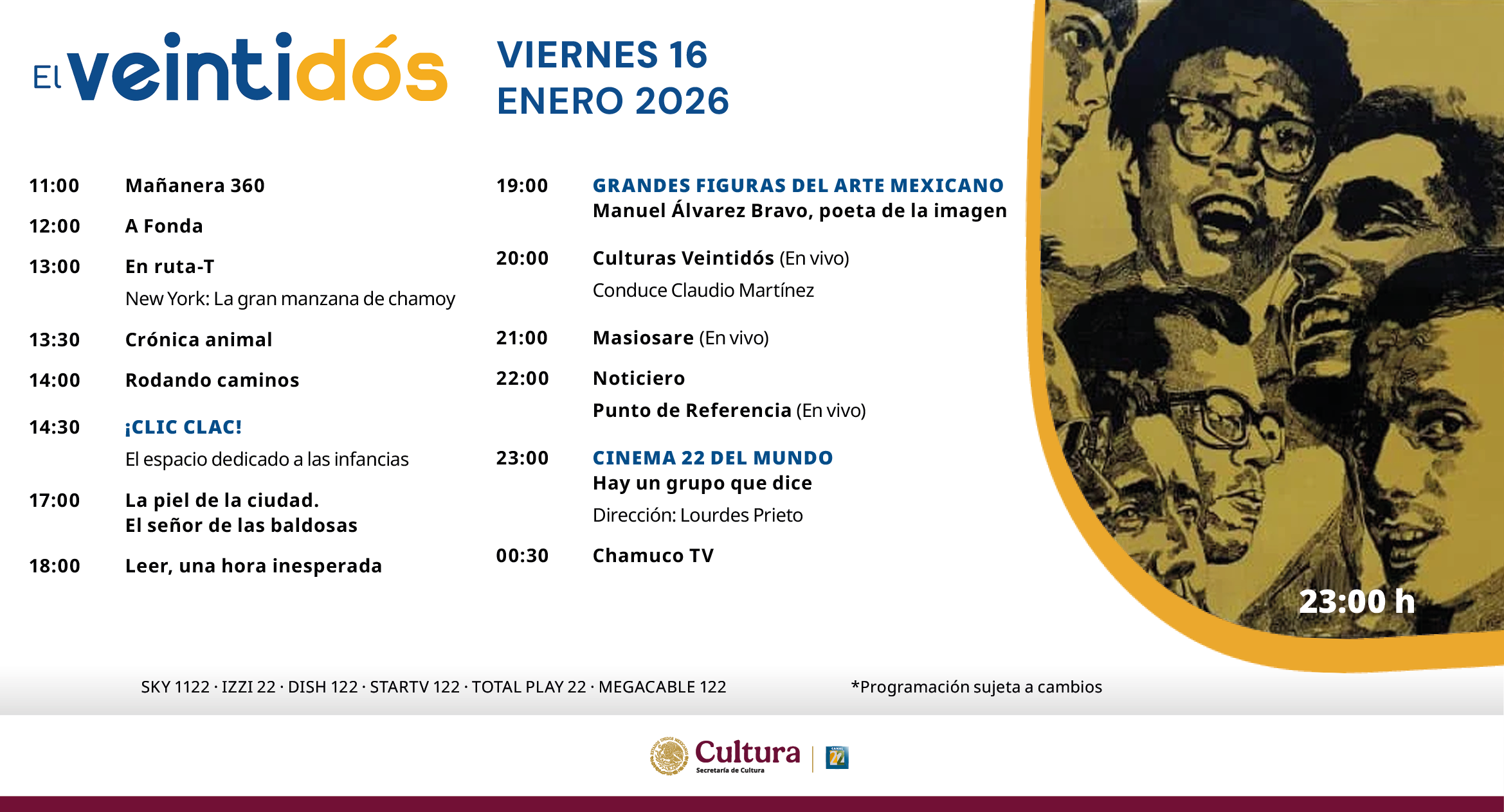 Programación Viernes