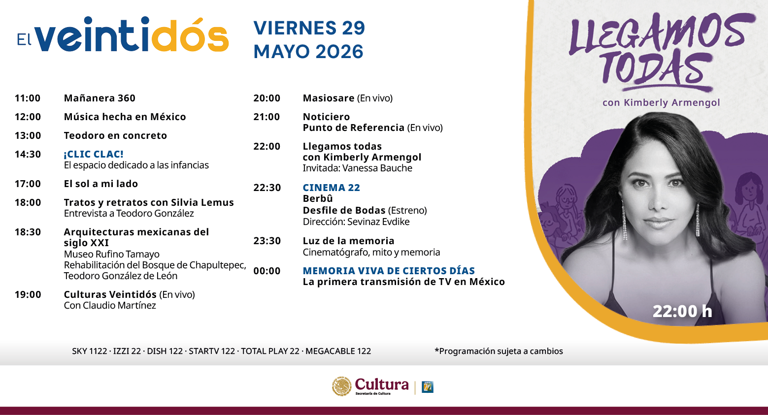Programación Viernes