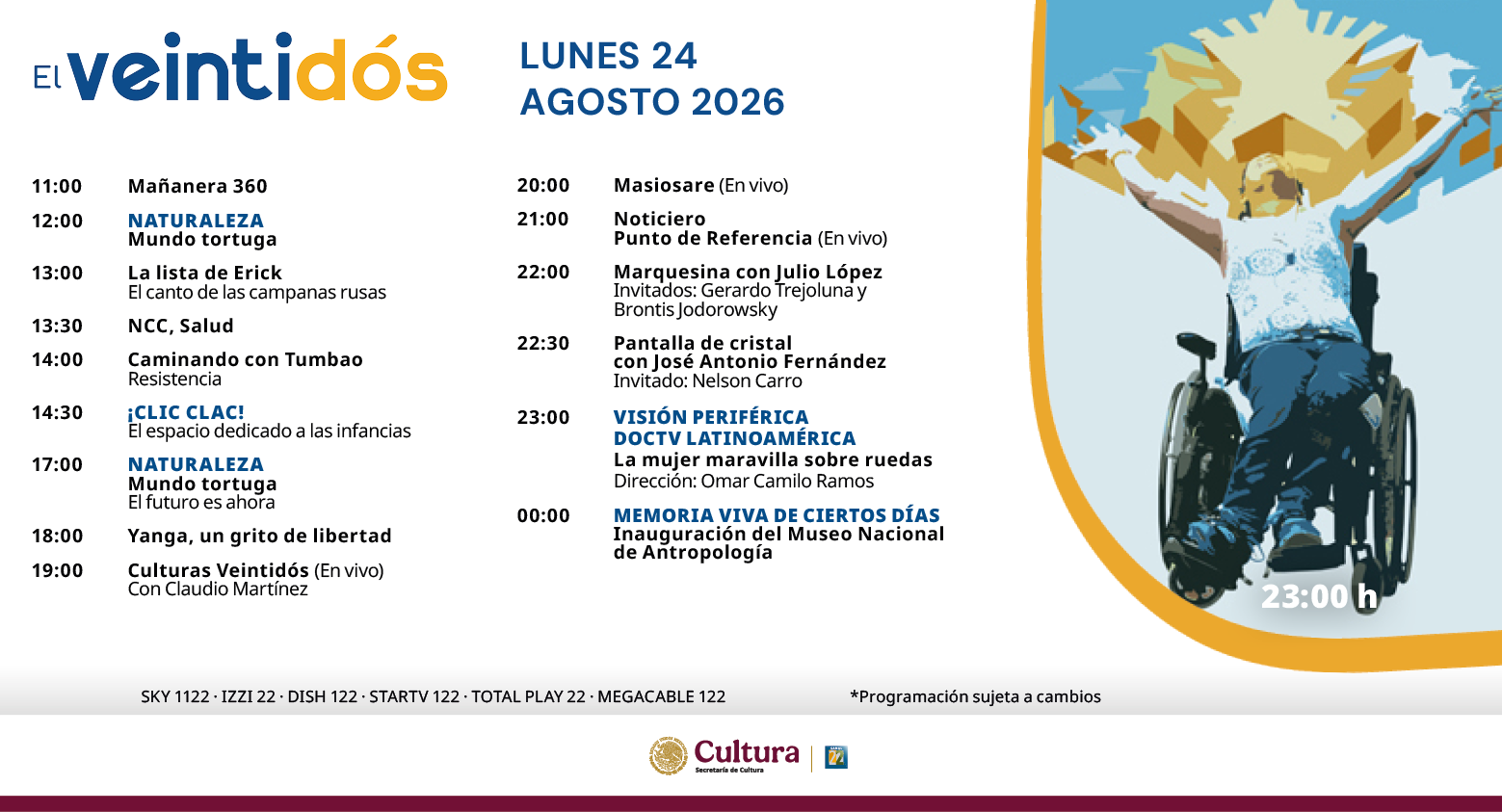 Programación Lunes