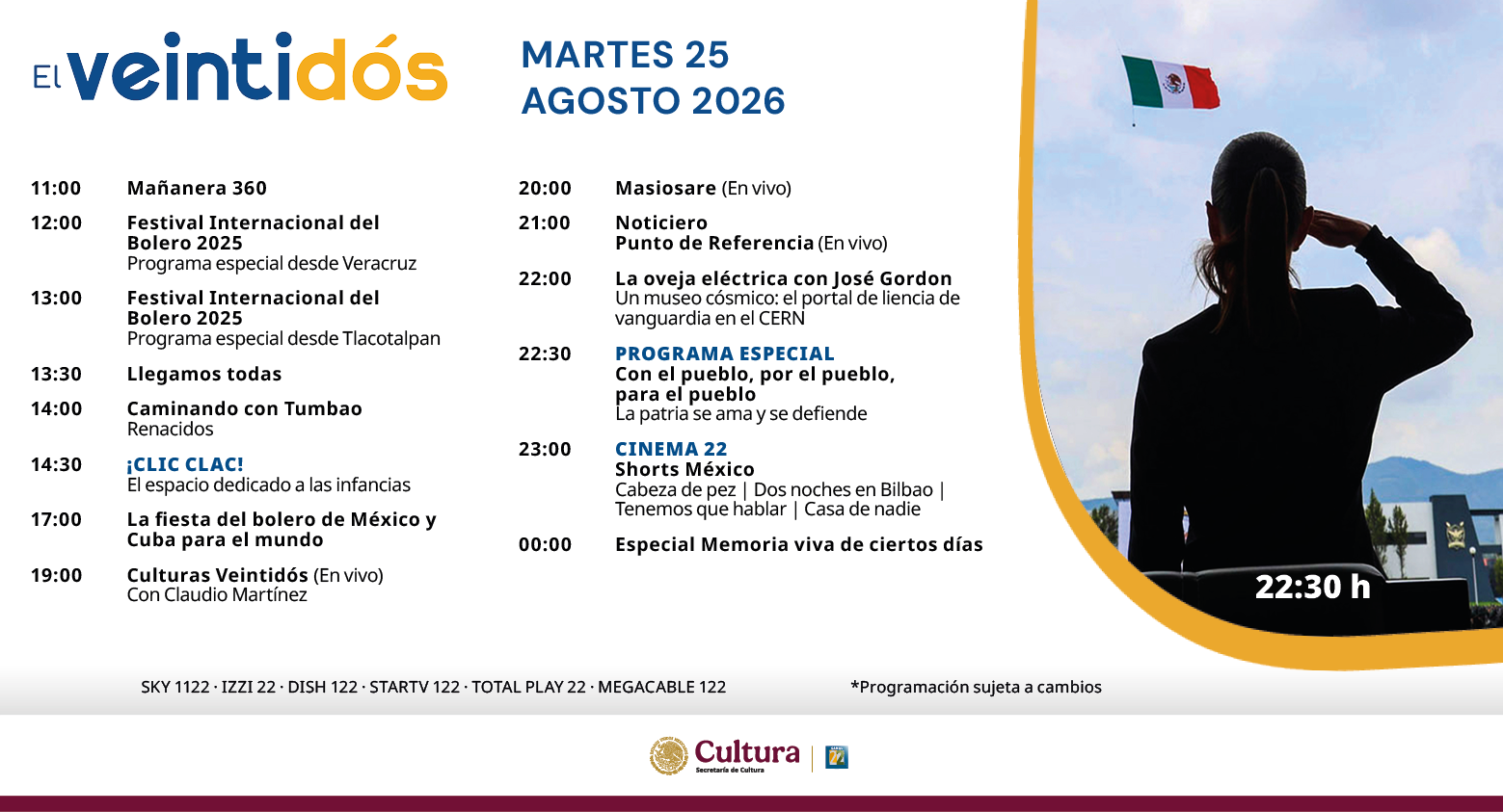 Programación Martes