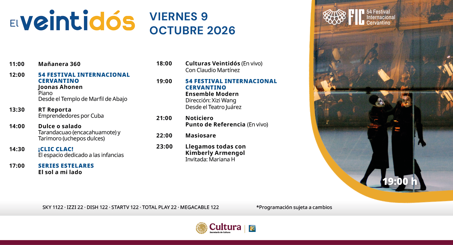 Programación Viernes